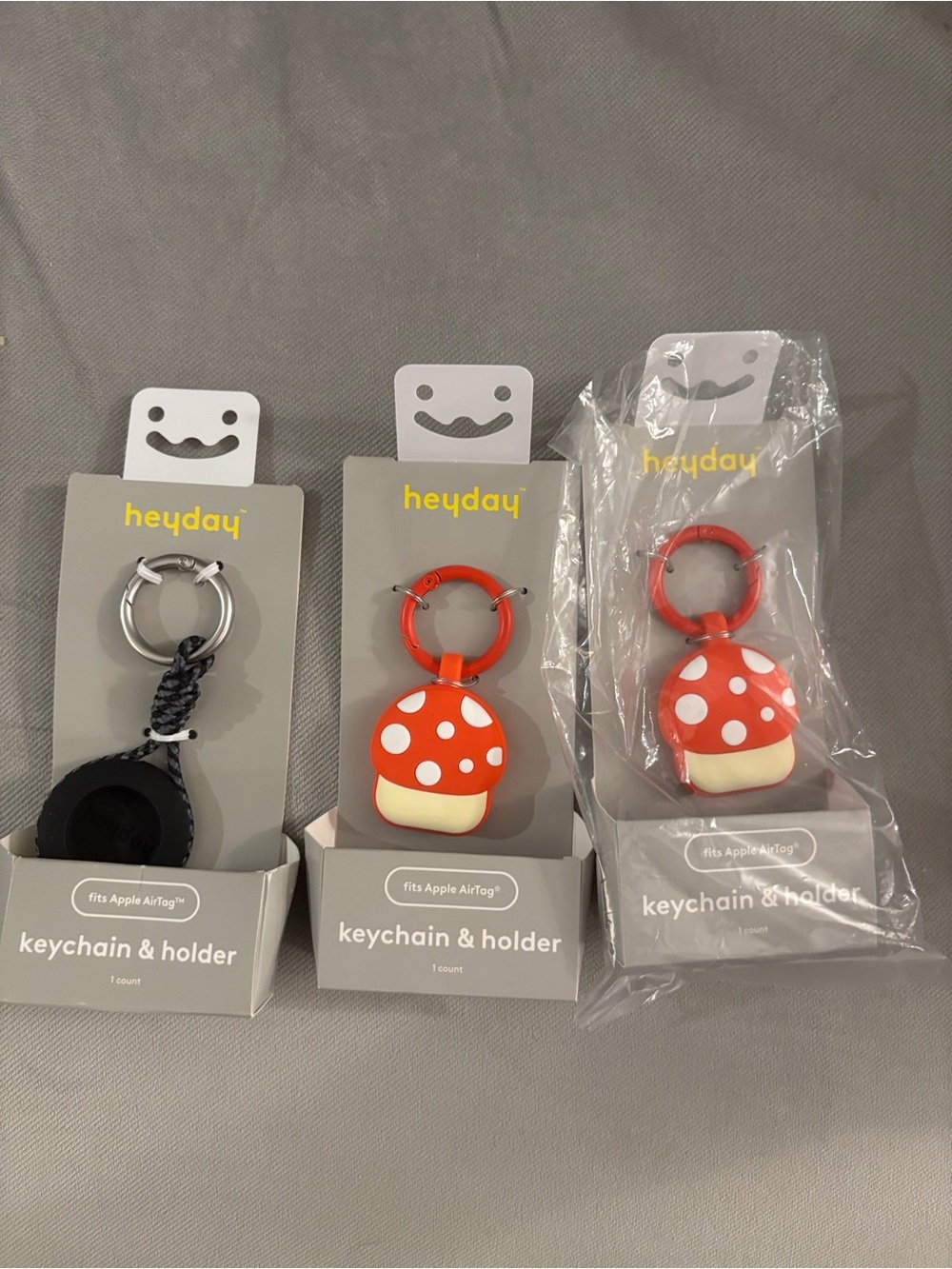 heyday AirTag Keychain 3 Pack